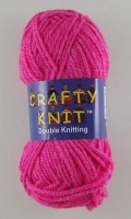 Loweth - Crafty Knit DK - 419 Bright Pink